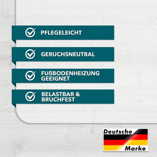 Karat Vloerbeschermer Bureaustoelmat Performa Voor harde vloeren