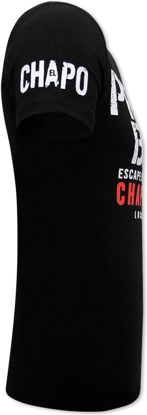 Chapo Guzman Prison Break Heren T-shirt - Zwart