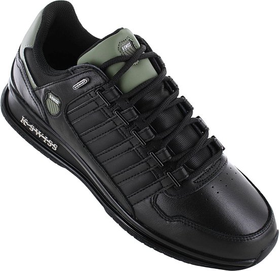 K-Swiss Rinzler - Pánská Kožená Obuv Black