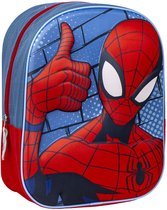 Spiderman 3D rugzak - Okay - Rood/Blauw
