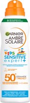 Garnier Ambre Solaire Kids Anti-Zand Zonnebrandspray SPF 50+ - Zonnebrand voor de Kinderhuid met Ceramide Protect - 150ml
