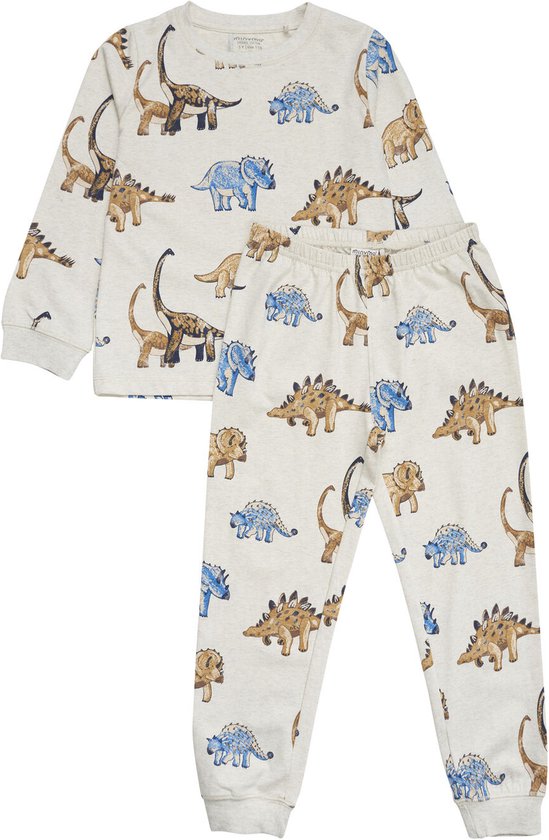 Minymo Jongens 2-delige Pyjama Dierenprint - 122