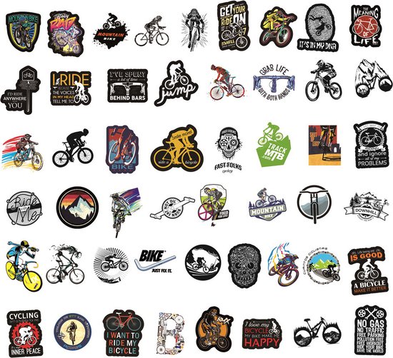 STAR SAM® AUTOCOLLANTS LOGOS VÉLO rotor découpé ADHÉSIFS STICKER BIKE