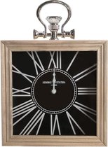 Baytex Wandklok Kensington 24 x 24 cm Zwart