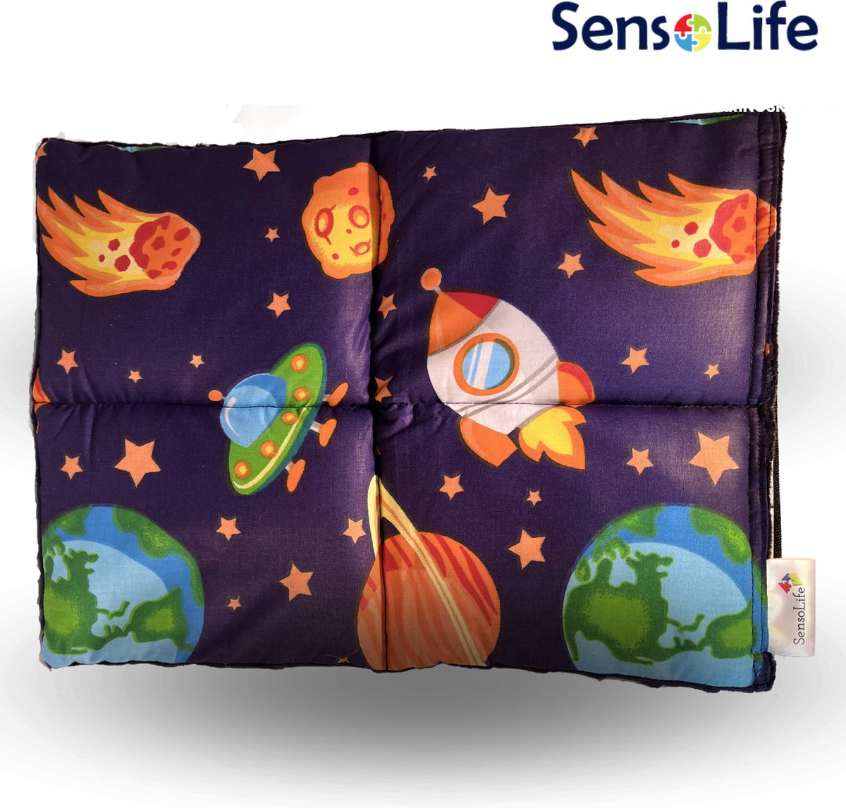 Goedkoopste Verzwaringskussen 30 x 40 cm - 3 kg - Verzwaarde schootkussen - ideaal maat, hulpmiddel voor school en sensorische integratietherapie