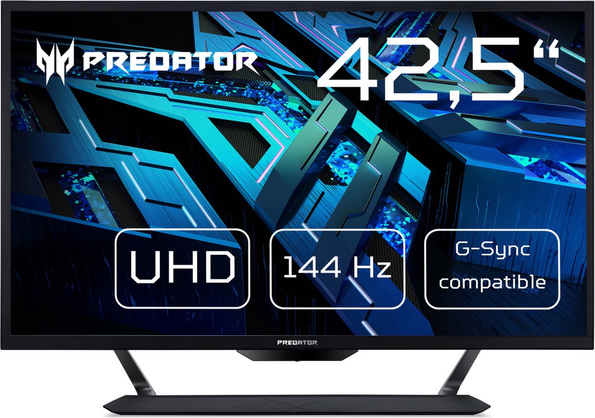Acer Predator CG437KP - 4K UHD Gaming Monitor - 43 Inch (144 Hz) | bol