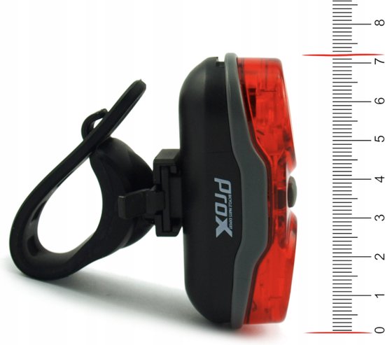 ProX Achterlicht Fiets - LED met batterij — afbeelding 2