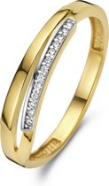 Ring femme Beloro Monte Napoleone 9 carats - Couleur or - 17,25 mm / taille 54