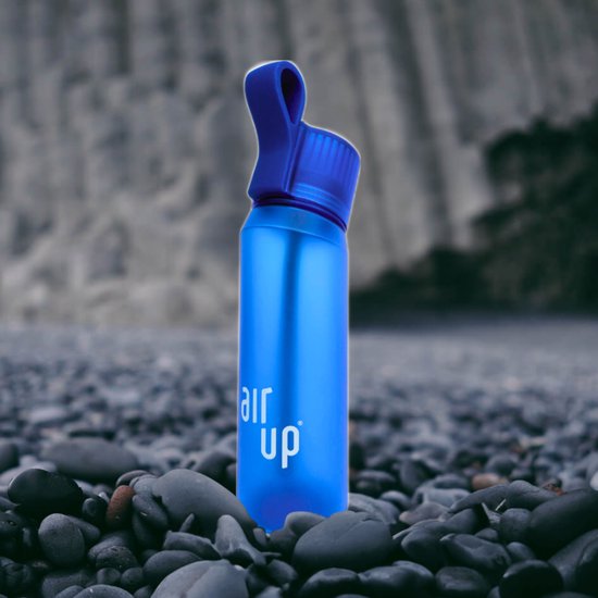 Air Up Drinkfles donkerblauw starterskit - 650 ml Bottle - Inclusief 3 pods - starterskit - hydraterend - Air up fles - geurwater - vegan - bio - air up