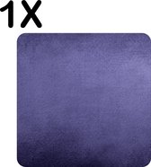 BWK Luxe Placemat - Paarse Vegen Achtergrond - Set van 1 Placemats - 40x40 cm - 2 mm dik Vinyl - Anti Slip - Afneembaar