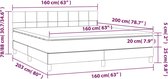 vidaXL-Boxspring-met-matras-en-LED-stof-taupe-160x200-cm