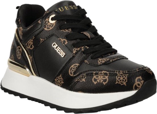 Guess Dames Kadlin Sneaker - Modieuze Jogger Met Logo En Metallic Details