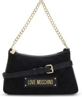 Love Moschino Dames Crossbody tas/Handtas Kunstleer - Zwart