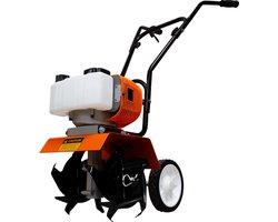 T-Mech Tuinfrees - 52cc 2-takt Benzinemotor - Tankinhoud: 1.2L - GRATIS Beschermende Kleding - GRATIS Gereedschapssetje - Motorvermogen: 3HP / 1.65kW