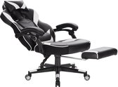Bol.com Gaming stoel Preformace - Verstelbaar in hoogte - Met voetsteun - Gamestoel - Chair - Ergonomische bureaustoel - Chair -... aanbieding