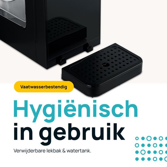 Distributeur d'eau chaude MOA - Bouilloire instantanée de Luxe - Avec affichage numérique - 2,7 litres - HWD20B