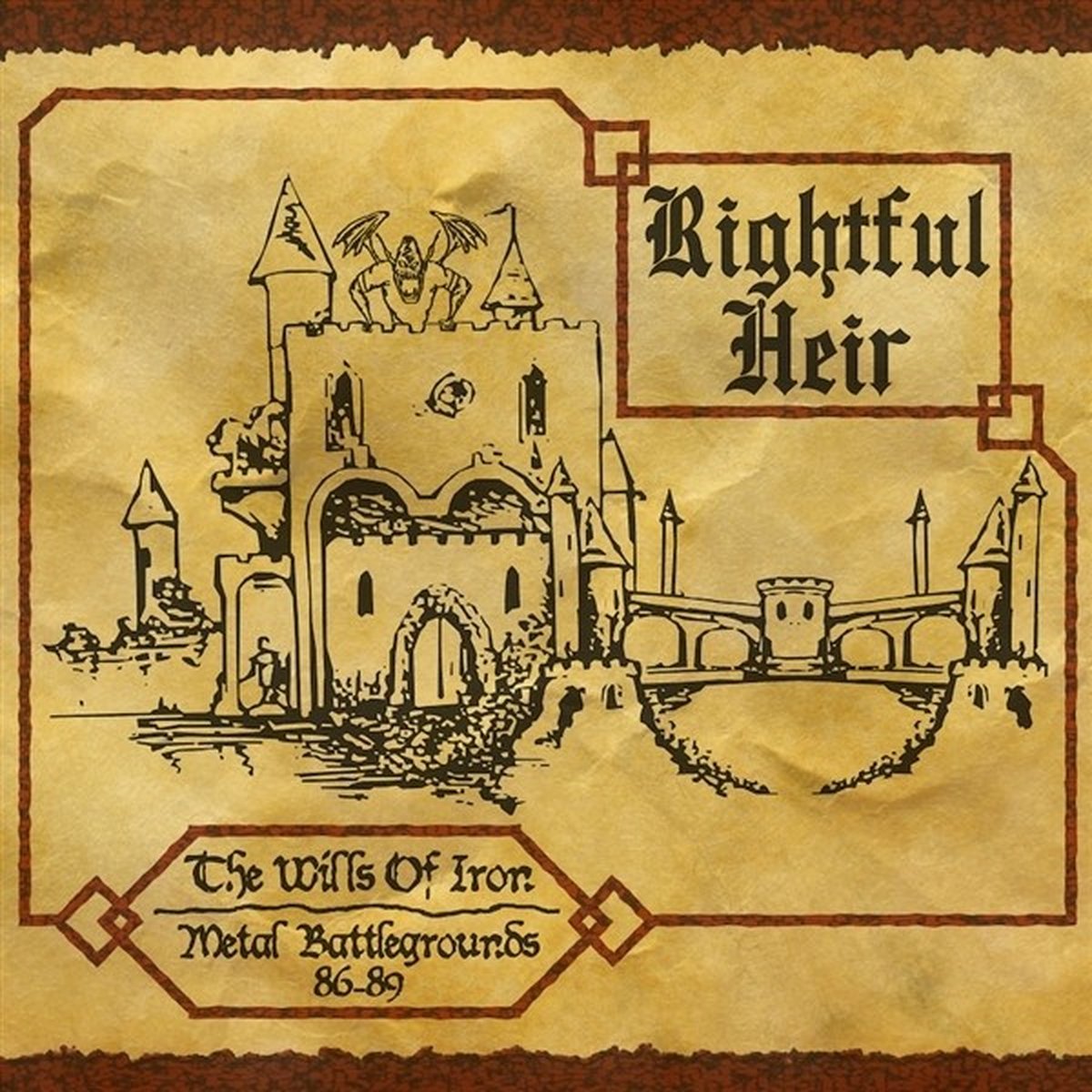 Rightful Heir - The Wills Of Iron-metal Battlegrounds 86-89 (CD) (Limited Edition)