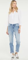 NYDJ Margot Girlfriend Jeans Bleu Clair Premium Denim (Petite) | Quinta