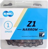 Kmc Ketting Z1 Smal 1/2 X 3/32 Inch 112s Single Speed Bruin