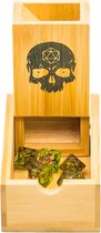 Lapi Toys - Dungeons and Dragons dice tower - Dice tower - DnD - D&D - Bamboo - 14.2 x 8 x 4.5 cm