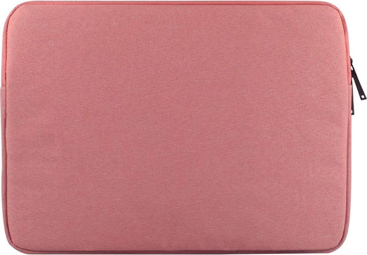 Mobigear - Laptophoes geschikt voor Laptop | Mobigear Oxford Sleeve (max 32 cm x 22 cm) Laptop hoes - Roze