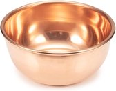 Bol à mélanger en cuivre pur à 99 %, artisanat réfléchissant, peut être utilisé comme bol à salade de cuisine, bol à œufs, bol à trempette ou décoration de cuisine.