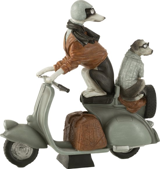J-Line Honden Op Scooter Poly Mix Large