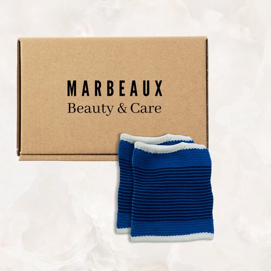 MARBEAUX Pols brace - 2 Stuks - Rechts en links - Blauw - Polsbandage - Polssteun - Marbeaux