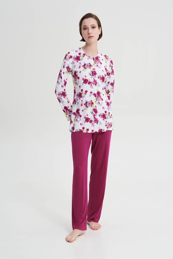 Vamp! Pyjamas Femme Adultes Micromodal | Pantalon long à manches longues |  Grandes... | bol