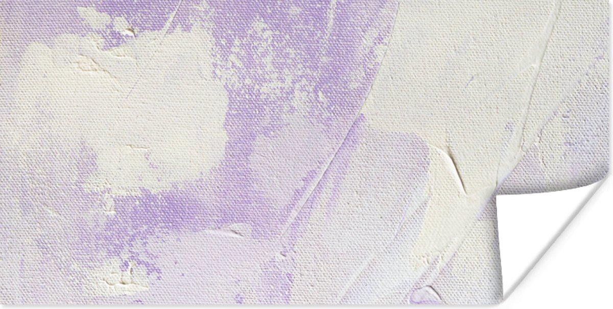 Poster Abstract - Verf - Design - 40x20 cm