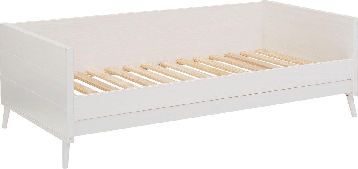 Alpi Daybed met Lattenbodem - Massief Grenenhout - 90 x 200 cm - Wit