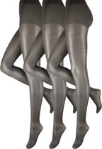 Collants correcteurs - 3 pièces - 30 deniers - Gris graphite - Taille XL (48-50)