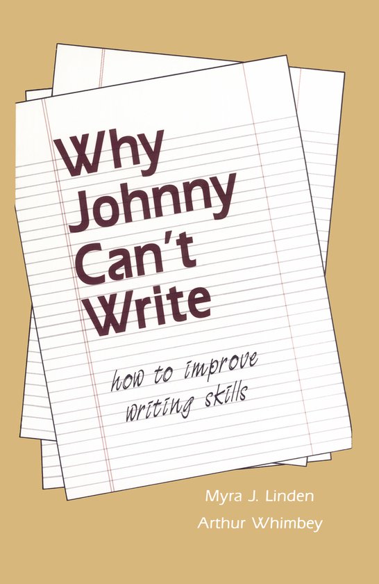 Why Johnny Can't Write - cover