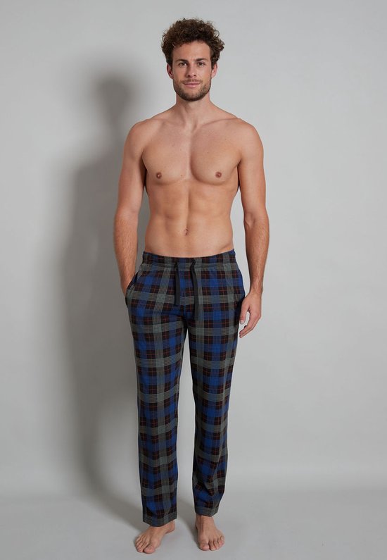 Jan Vanderstorm Pyjamabroek - schwarz melange/zwart Jan Vanderstorm Pyjamabroek - schwarz melange/zwart