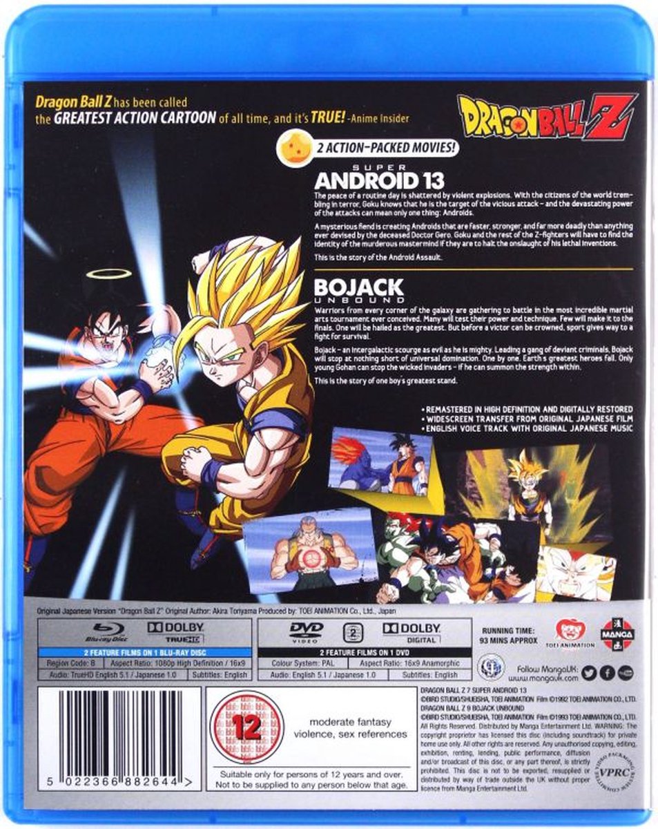 DBZando - #Sales Androide 13 do filme Dragon Ball Z: O