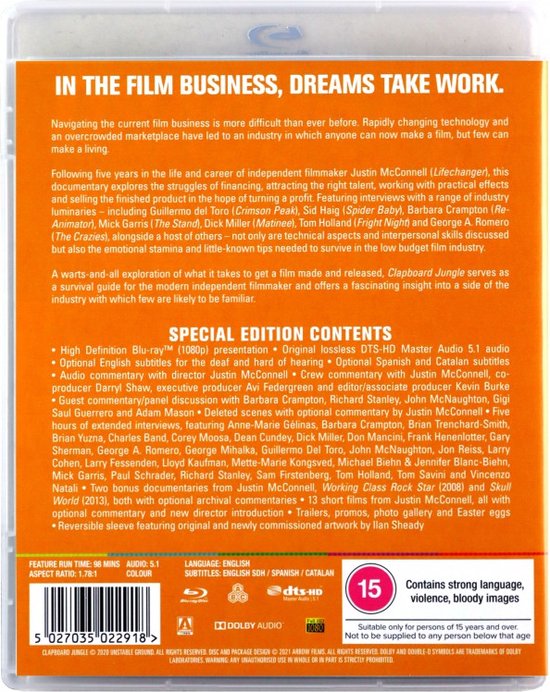 Clapboard Jungle (Bluray), Chris Alexander Dvd's bol