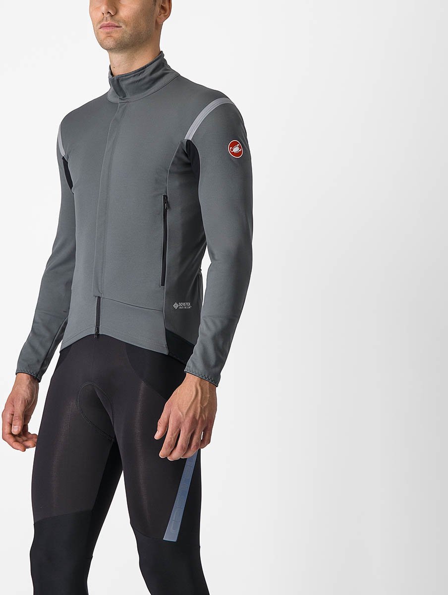 Castelli PERFETTO RoS 2 fietsjas URBAN GRAY/SILVER REFLEX - Mannen - maat L