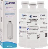 AllSpares Waterfilter voor koelkasten (3x) geschikt voor Samsung DA97-17376B