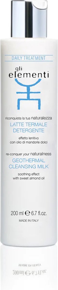 Gli Elementi Geothermal cleansing milk