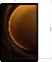 Screenprotector Geschikt voor Samsung Galaxy Tab S9 FE Plus Screenprotector Bescherm Glas Tempered Glass Screen Protector - Screen Protector Geschikt voor Samsung Galaxy Tab S9 FE Plus Screenprotector