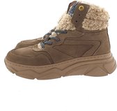 Red-Rag 13332 veter boots lever / taupe, 38 / 5