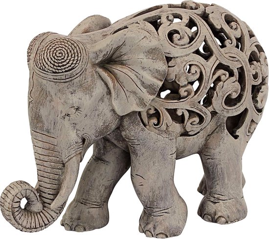 Harsdieren, Mozaïekolifant voor binnen- of buitendecoratie | Déco et Artisanat