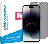 Telefoonglaasje Privacy Screenprotectors - Geschikt voor iPhone 15 - Privacy - Volledig Dekkend - Gehard Glas Screenprotector - Geschikt voor iPhone 15 - Beschermglas