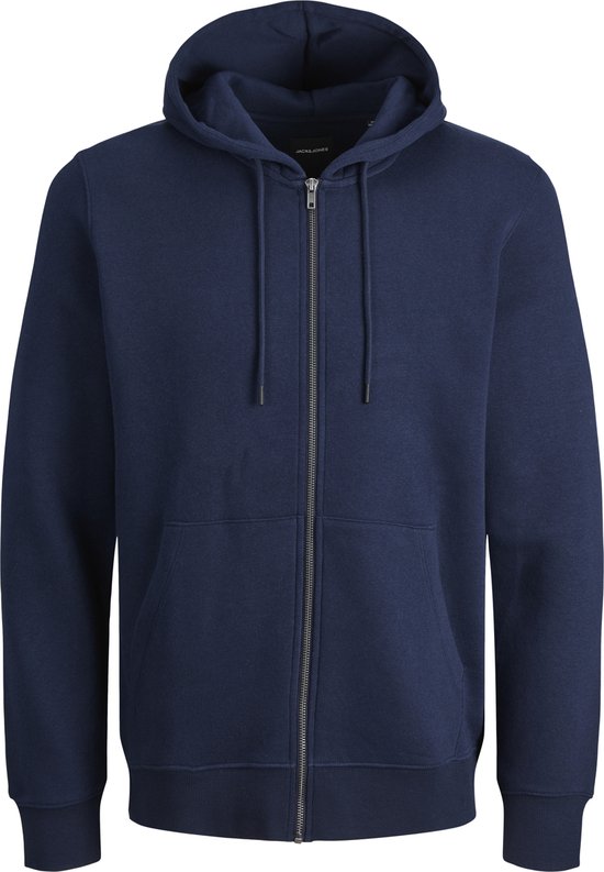 JACK&JONES PLUS JJEBRADLEY SWEAT ZIP HOOD NOOS PLS Heren Vest - Maat EU4XL US2XL