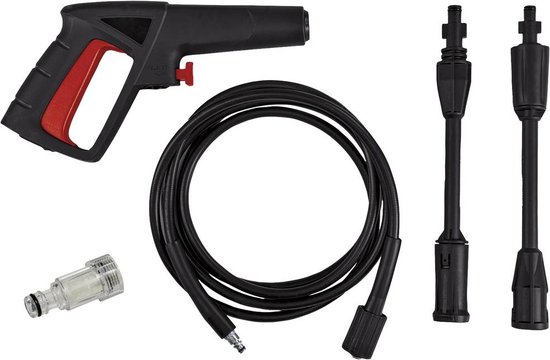 Einhell Elektrische Hogedrukreiniger TC-HP 90 - 1200 W - Max. 90 bar - 372 l/u - Incl. 3m hogedrukslang, pistool, lans en diverse sproeiers van Einhell — afbeelding 3