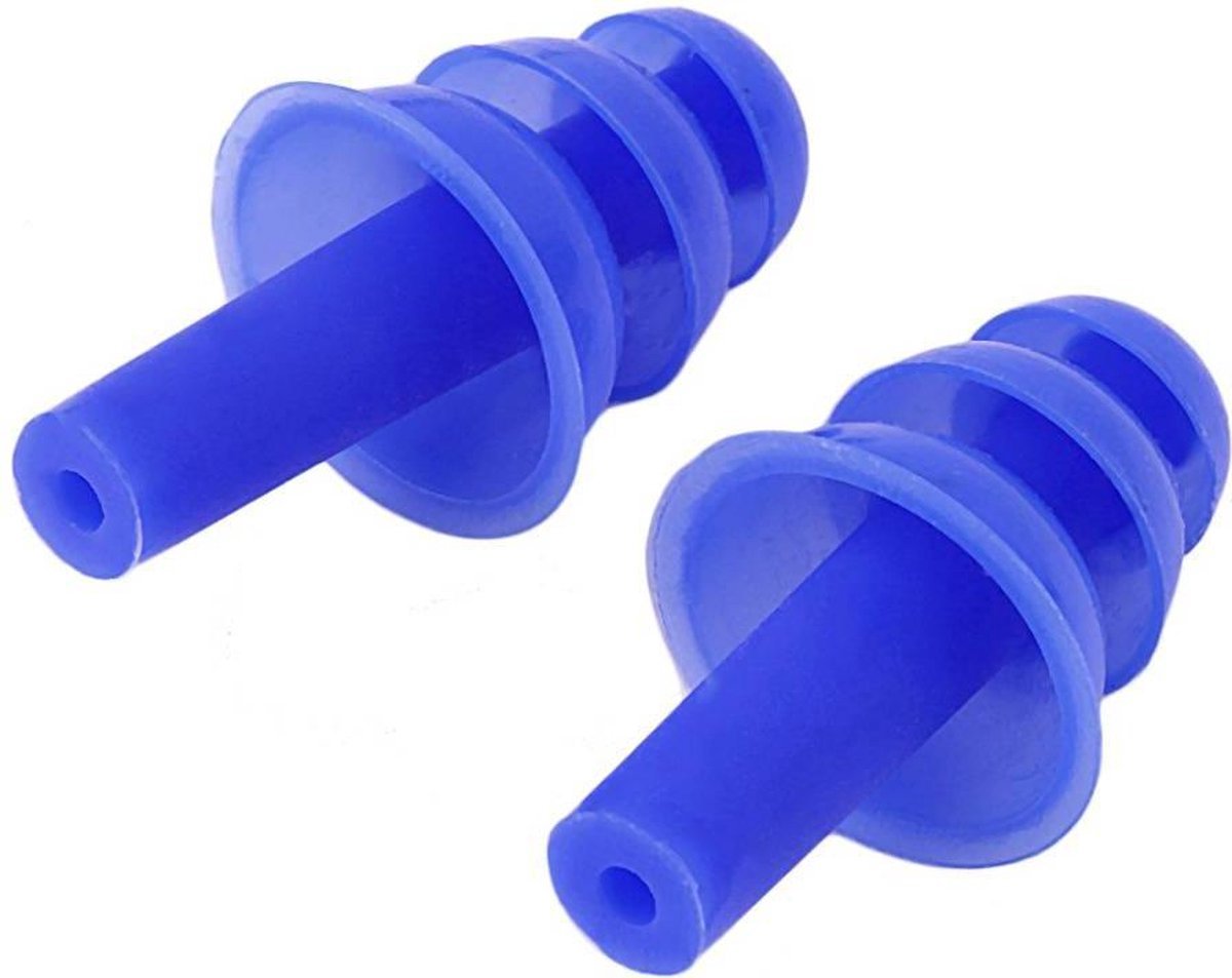 Goedkoopste CHPN - Oordoppen - Ergonomisch - Oordop - Blauw - 1 paar - Zachte oordop - Reis oordop - Siliconen - Universeel - Slaap oordop