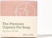pet on care Organic Shampoo Bar_ Shine Care 100G (soap bubble net) [Korean Products]