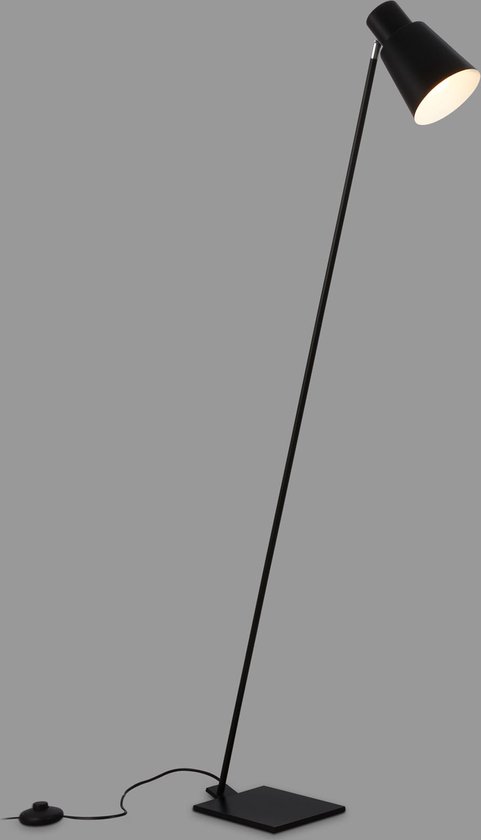BRILONER - EKKO - Lampadaire, 127 cm, 1x E27, max. 10W, noir
