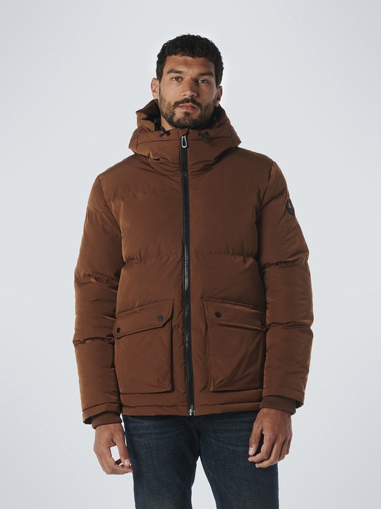 No Excess Mannen Jas Met Capuchon Camel XL