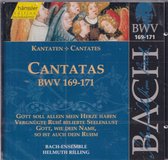 Cantatas BWV 169-171 - Johann Sebastian Bach - Bach-ensemble o.l.v. Helmuth Rilling